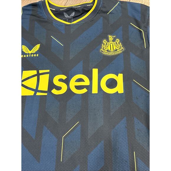 Newcastle United FC Castore 3rd Soccer Jersey Shirt XL 23/24 PLAYER VERSION - Picture 2 of 12
